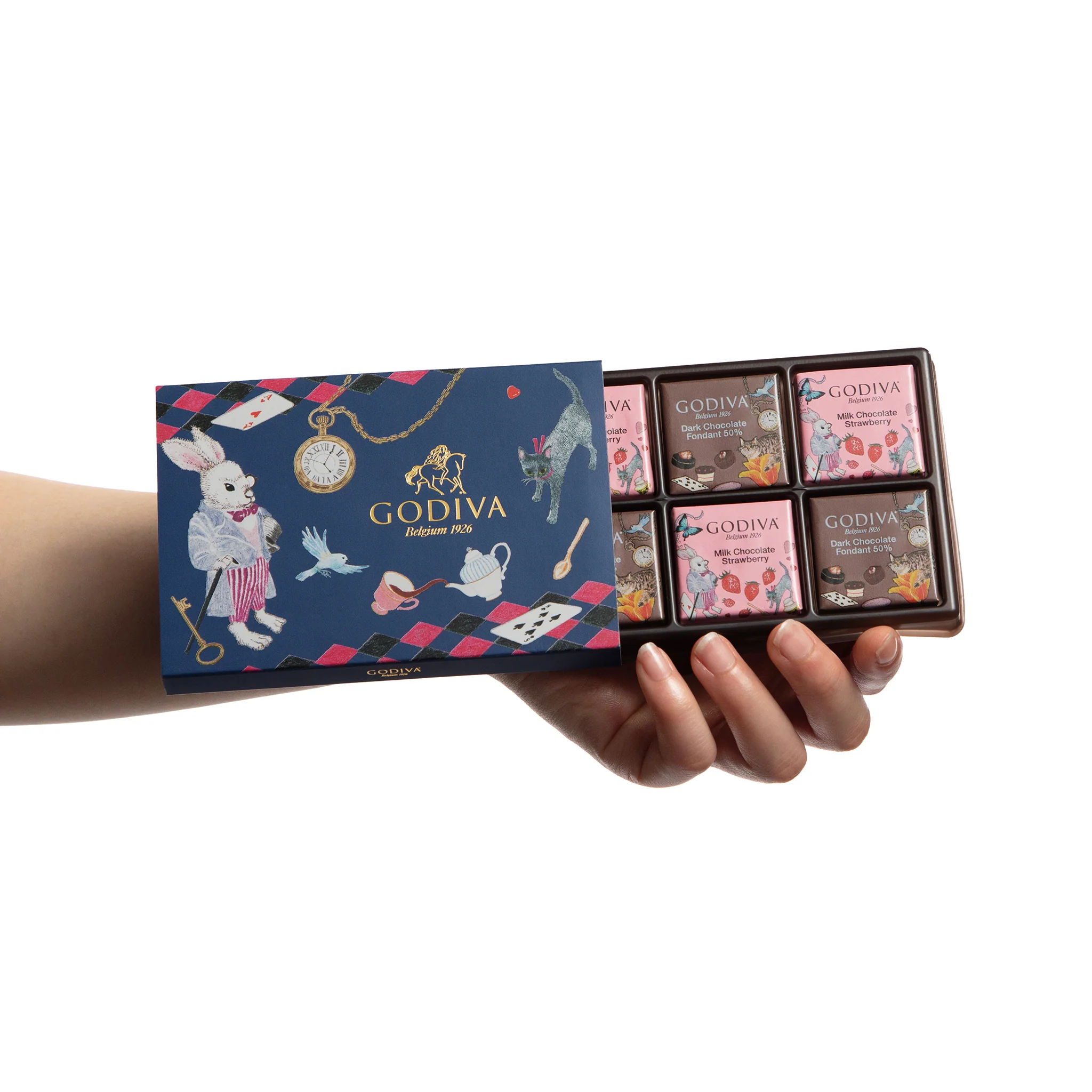 Alice’s Tea Party Carrés Assortment, 6 Pieces | 33g - Image 5
