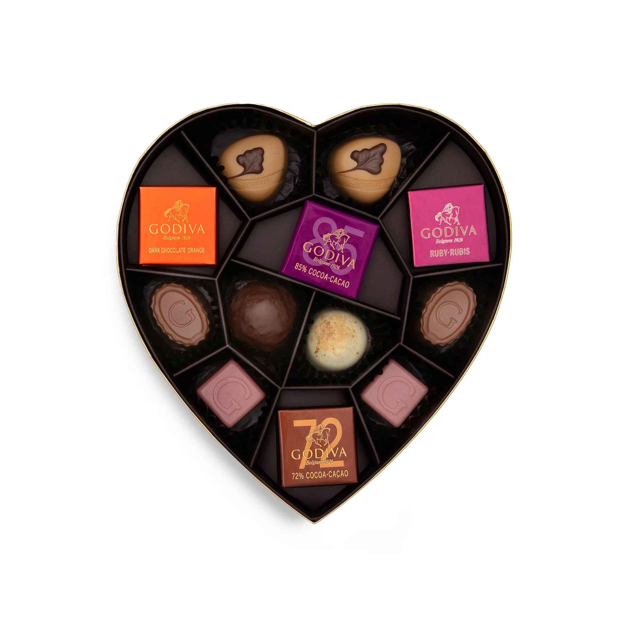 Celebrative Collection Heart-Shaped Gift Box, 16 Pieces | 139g - Image 3
