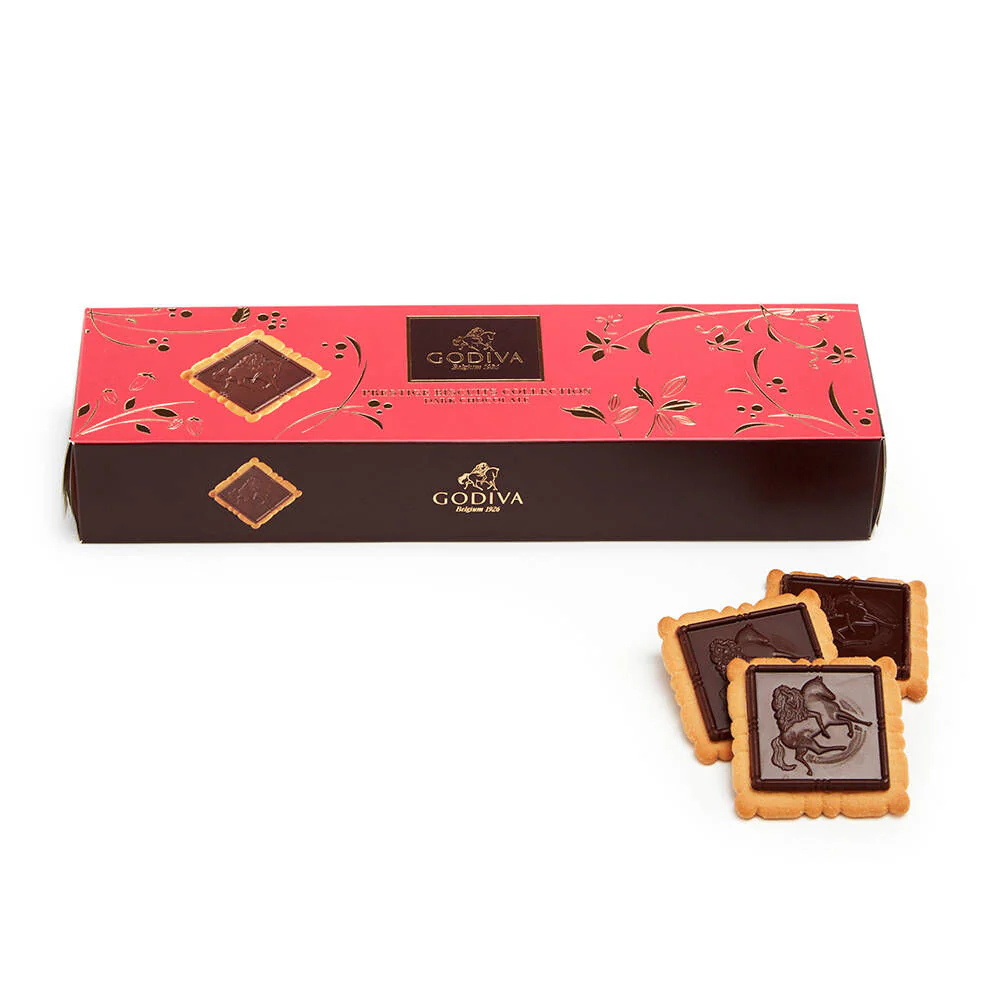 Dark Chocolate Biscuits, 12 Pieces | 95g - Image 3