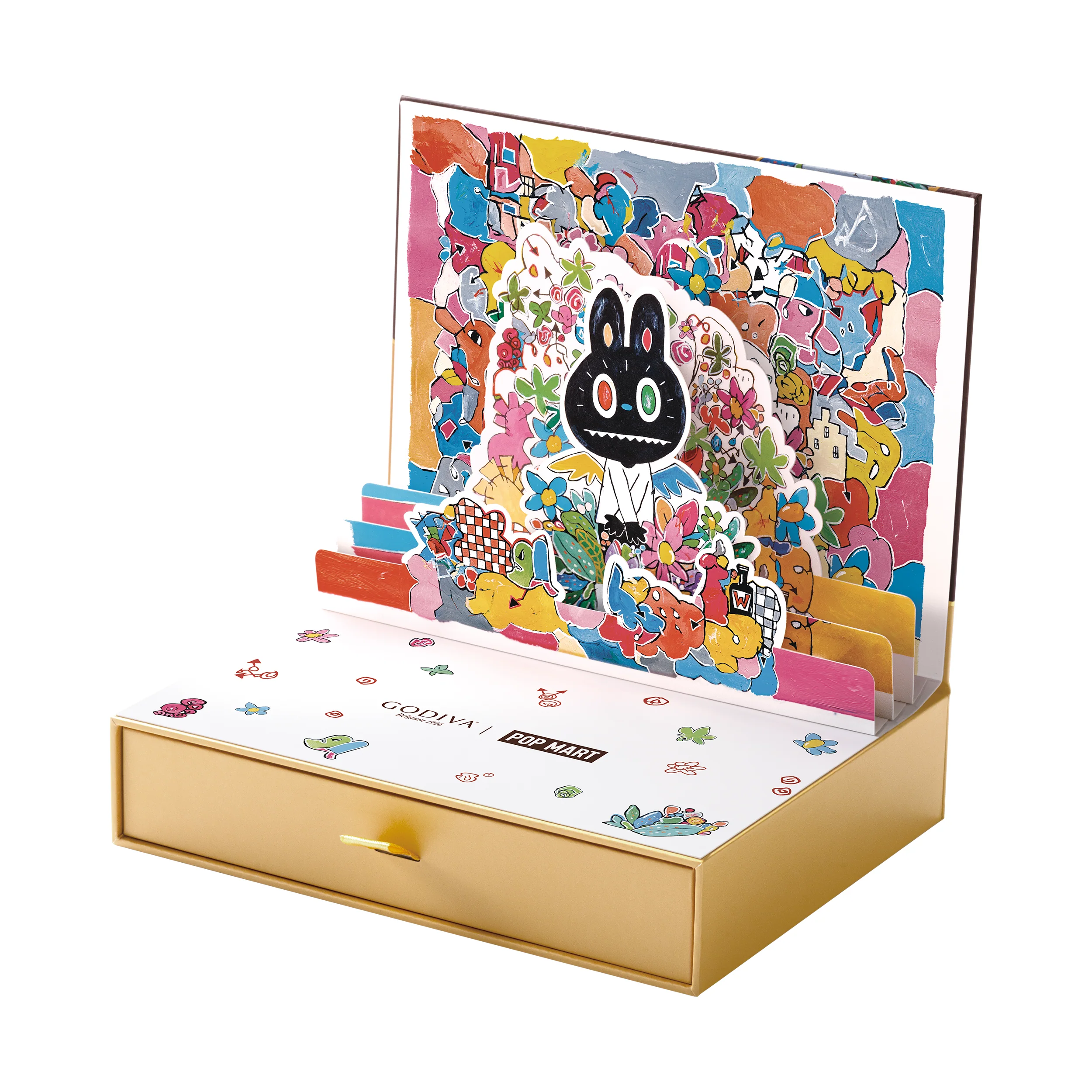 Godiva x Labubu Chocolate Gift Box, 6 Pieces | 80g - Image 4
