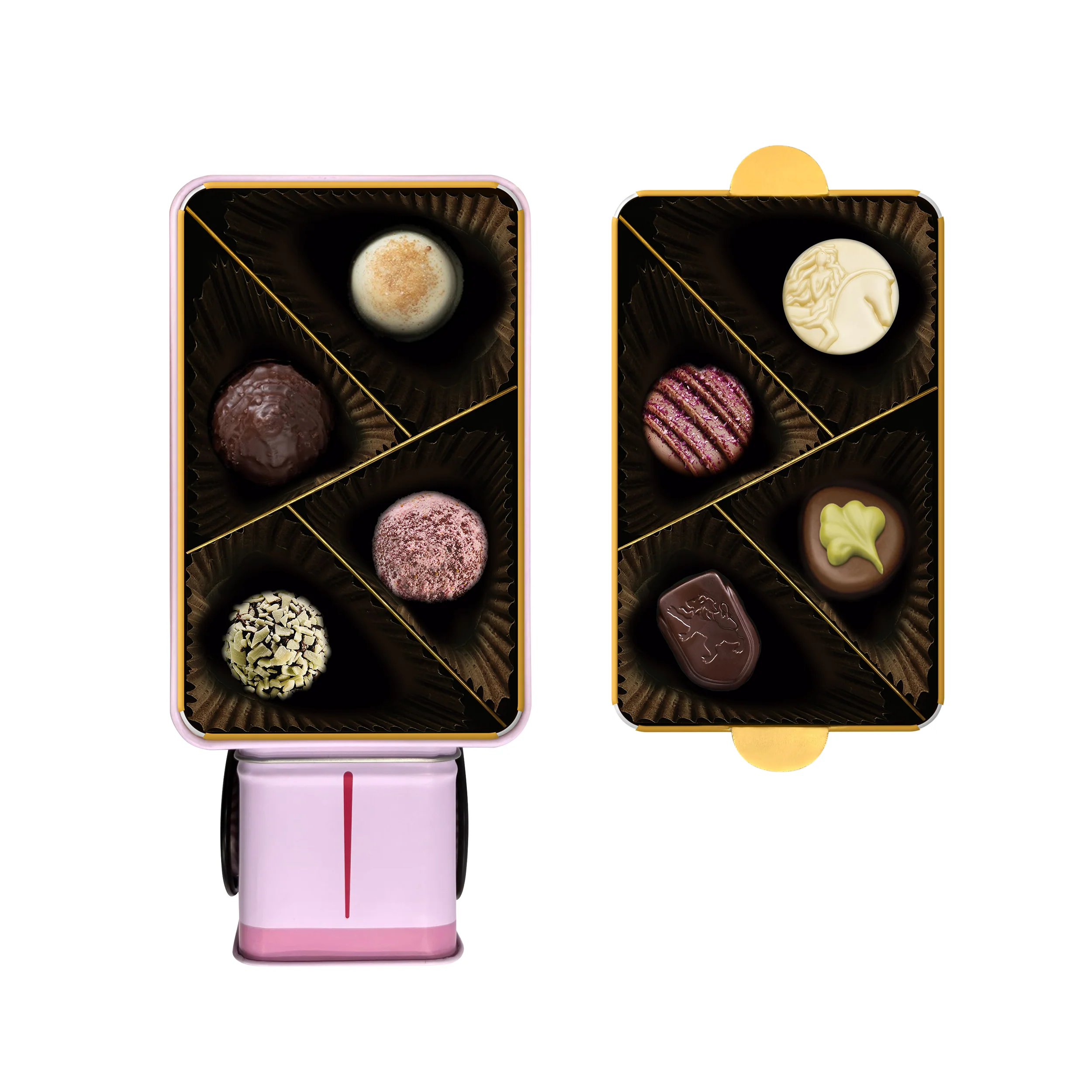 Godiva x Labubu Chocolate Van Gift Tin, 8 Pieces | 105g - Image 3
