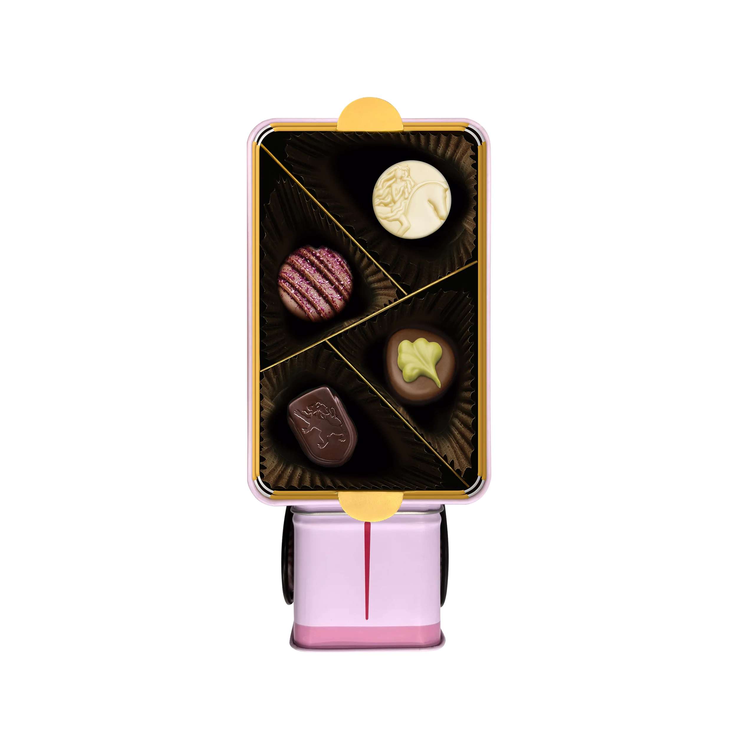 Godiva x Labubu Chocolate Van Gift Tin, 8 Pieces | 105g - Image 4