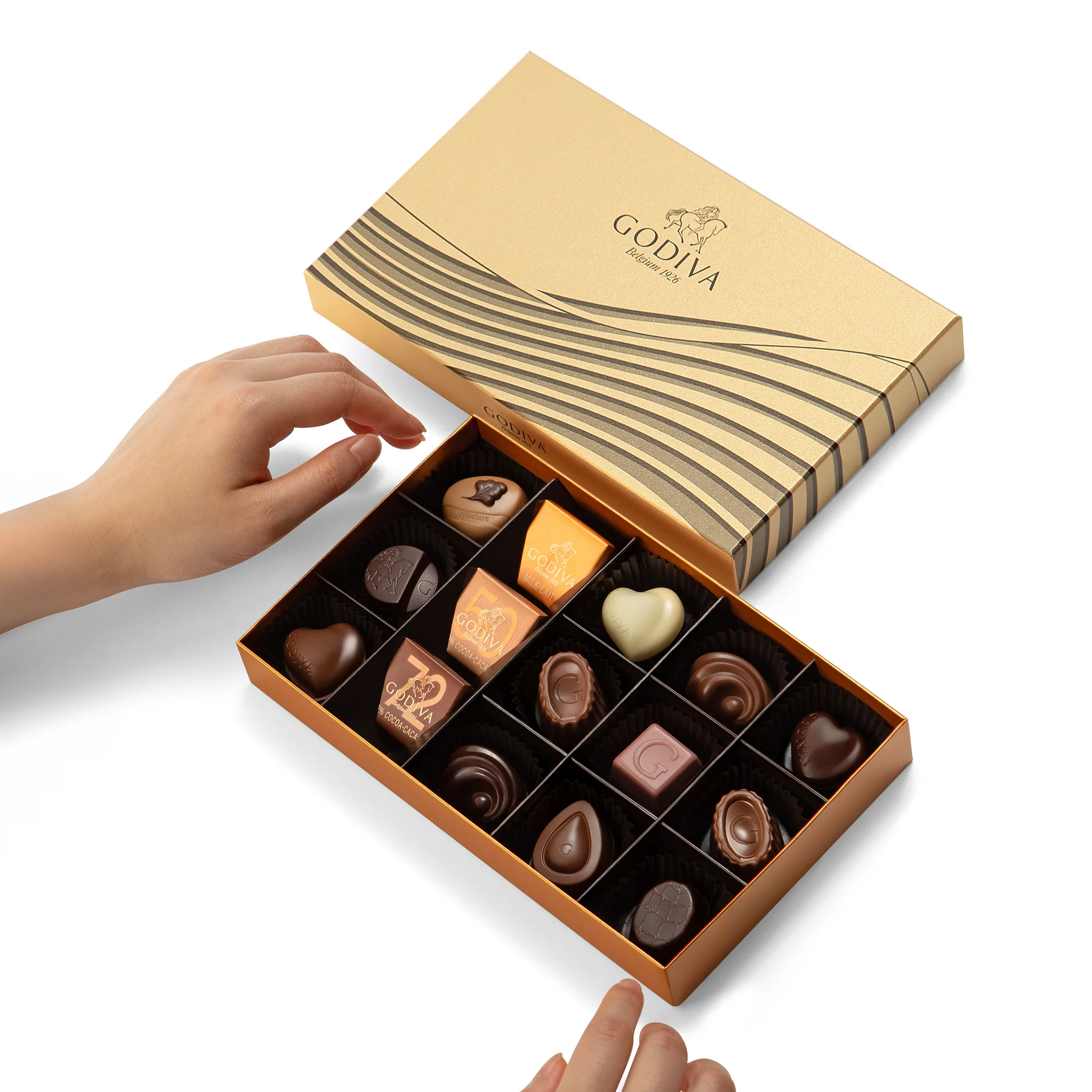 Heart of Gold Collection Gift Box, 15 Pieces | 153g - Image 3