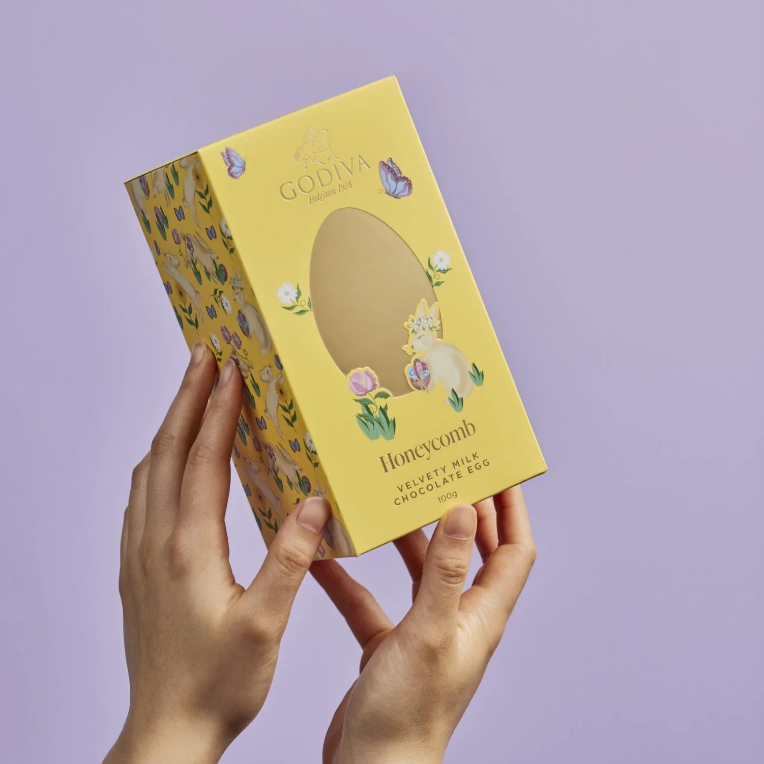 Honeycomb Velvety Milk Chocolate Egg, 100g - Image 5